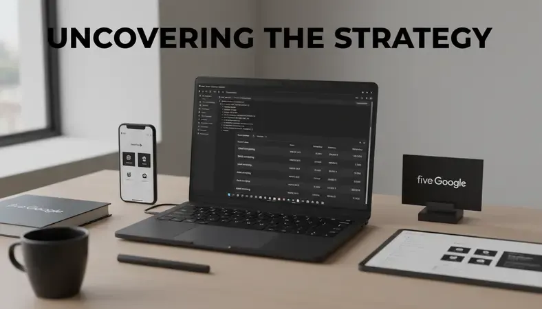 Screenshot of keyword research tool showing search volume and difficulty metrics