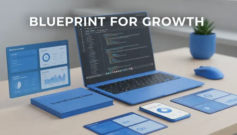 Split-screen showing backlink analysis dashboards with link quality metrics and competitor comparison charts